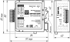 Внешний вид контроллера SM160-02М